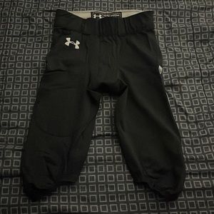 Men’s Black Under Armour 3/4 Football Jock Compression Tights